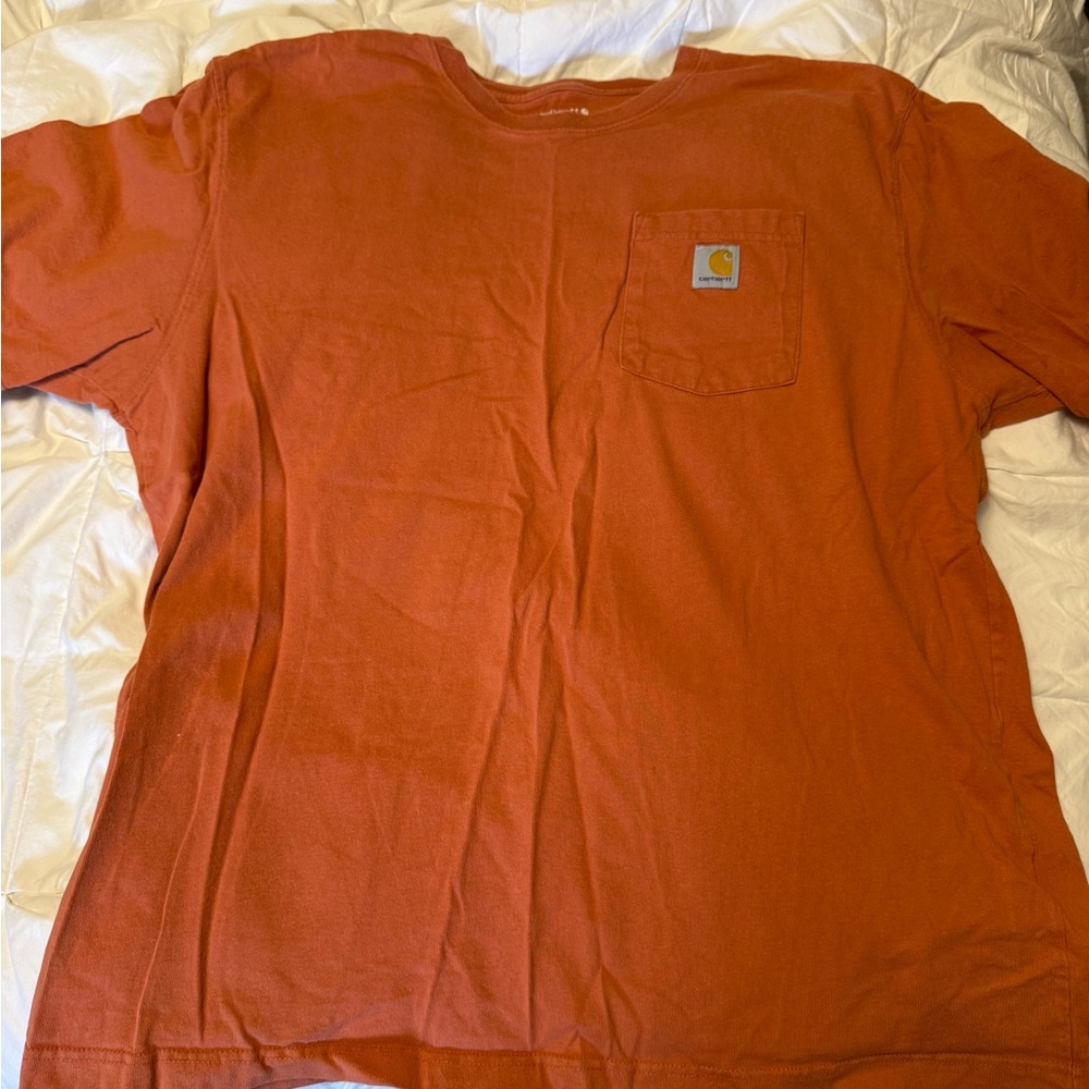 Carhartt Orange Pocket T-Shirt